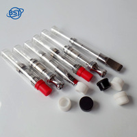 Tube d'emballage rond en plastique rigide transparent BST, diamètre 12 mm, sans odeur, pour bijoux et cigarettes, longueur personnalisable