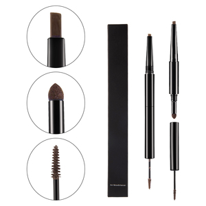 <span class=keywords><strong>Crayon</strong></span> à sourcils personnalisé avec logo, 4 couleurs, naturel, imperméable, 3 en 1, noir, <span class=keywords><strong>gris</strong></span>, brun foncé - Product Image 1