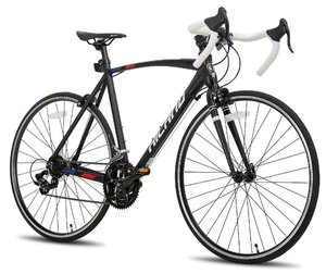 JOYKIE 700C 14 Velocidad Marco de aleación de aluminio Freno de disco <span class=keywords><strong>Bicicleta</strong></span> de carretera híbrida - Product Image 1