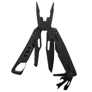Alicates Multiherramienta Plegables de Acero Inoxidable con Mango de Aluminio, Borde Parcialmente Dentado de 158 mm, Multifunción para Campismo y Supervivencia al Aire Libre - Product Image 4