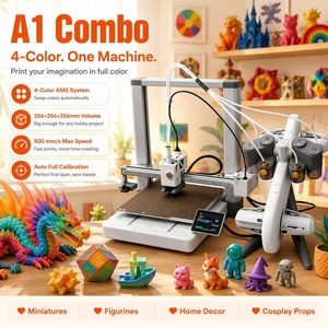 Version Lab A1 Multi Color 3D <b>Printer</b> Lite High Speed FDM <b>Printer</b> for Hobbyists and Home Makers - Product Image 1