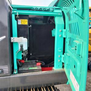 Japón diseño original EPA CE certificado KobelCO 7,5 Ton SK75 oruga excavadora usada Mini excavadora agrícola vendida a bajo costo - Product Image 4