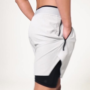 <b>Men's</b> Casual Boardshort Swim <b>Trunk</b> Breathable Lightweight Corduroy Drawstring Closure Cross Training Performance Celliant Grey - Product Image 2