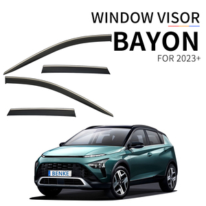 Factory Directly Sell High End tape-on Injection Deflector Window Visor for HYUNDAI BAYON 2023+ - Product Image 3