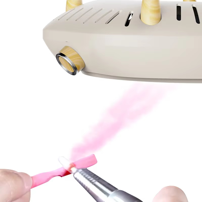 New 858-15 Beige 100W Brushless Nail Dust Collector with 4500RPM