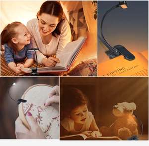 La prima scelta per la lettura di <span class=keywords><strong>notte</strong></span> lampada a clip 3 colori e 9 livelli di luminosità - Product Image 5