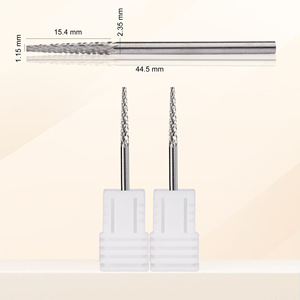 Foret professionnel en carbure non revêtu de 3/32 pouces pour acier inoxydable, grain F/M, pour ponceuse à ongles électrique - Product Image 5
