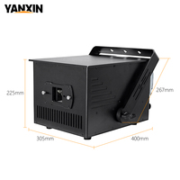 Projecteur laser d'animation 3D RVB haute puissance 5W/10W avec contrôle ILDA DMX pour événements, concerts et aménagement paysager