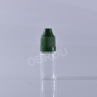 Flacon compte-gouttes en plastique transparent pour animaux de compagnie 10 ml 5 ml 3 ml Flacon compte-gouttes 15 ml 30 ml Flacon à presser