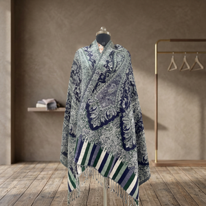 Écharpe en viscose cachemire pour femmes, douce et légère, conçue pour un style élégant lors de mariages, de fêtes et de cérémonies. - Product Image 3