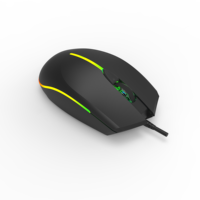 Computeraccessoires 3D RGB Backlit Gamingmuis Optische LED Bedrade USB Computermuis voor Desktop PC