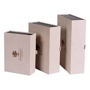 Özel lüks siyah kitap şeklinde sert karton katlanabilir hediye kutusu özel baskı kağıdı beyaz kapaklı manyetik hediye kutusu