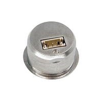 Interrupteur Tactile à Capteur de Contrôle Centralisé 3 Broches 12V 24V Argenté 1712, Remplaçable après 3 Ans, pour Armoire et Placard