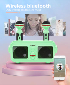 SD-304 Wireless <strong>Bluetooth</strong> Karaoke Speaker Karaoke <strong>Microphone</strong> with BT USB TF AUX - Product Image 5