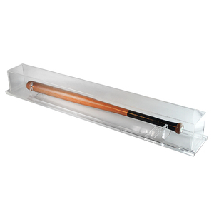 Tinya Customized <strong>Cricket</strong> <strong>Bats</strong> Showcase Acrylic <strong>Display</strong> <strong>Rack</strong> Made in China Baseball <strong>Bat</strong> <strong>Display</strong> Case - Product Image 1
