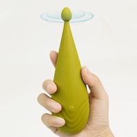 Clitorisvibrator met zuigfunctie, orgasme pen, hoge frequentie, draaiende vibratie, 2+8 standen, G-spot stimulator, IPX7