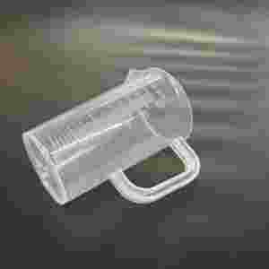 250 मिलीलीटर 500 एमएल 1000 एमएल 2000 एमएल विभिन्न आकारों के खाद्य ग्रेड लंबे रूप के साथ प्लास्टिक बीकर - Product Image 4