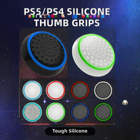 C1 pour PS5 et PS4, manettes analogiques, poignées en silicone pour manettes de jeu, accessoires pour les contrôleurs Sony PlayStation 5 et 4