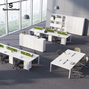Station de travail de luxe SpaceUnited, mobilier de <span class=keywords><strong>bureau</strong></span> commercial, <span class=keywords><strong>bureau</strong></span> en acier de <span class=keywords><strong>style</strong></span> mid-century - Product Image 2