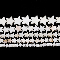 Perles en vrac, perles de coquillages d'eau douce naturelles, forme d'étoile, breloques pour bijoux, accessoires pour la fabrication de bracelets et de colliers DIY
