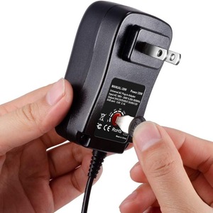 Adjustable Power Adapter 30W 6V 9V 12V 24V DC Output US <b>Plug</b> Universal Charger for Electronics - Product Image 1