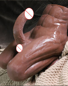 Neues festes Halbkörper-Big-Butt-Masturbation spielzeug für Frauen mit dickem und langem realistischem Touch-<span class=keywords><strong>Penis</strong></span> für Frauen - Product Image 4