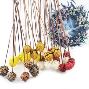 Été <span class=keywords><strong>flora</strong></span> Instagram séchées naturelles <span class=keywords><strong>bouquet</strong></span> pour la Décoration De Noël fleurs séchées pomme de pin - Product Image 1