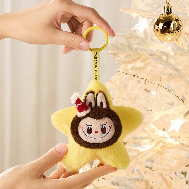POPMART LABUBU LET’S CHRISTMAS PENDANT THE MONSTERS Let's Christmas Series-Plush Pendant