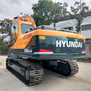 Pelle sur chenilles 220-9s de haute qualité 22 tonnes R220LC-9s Hyundai d'occasion avec moteur à noyau et prix du moteur - Product Image 2