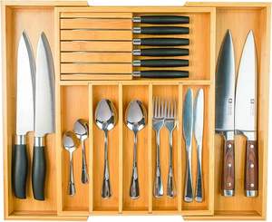 C24101004 Rectangle Bamboo Expandable American Style <b>Drawer</b> <b>Organizer</b> - Product Image 2