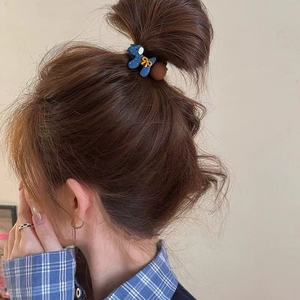 2026年新作 高級韓国風 カラフルな生地 小型犬用ヘアタイ 女の子向けアクセサリー 卸売 - Product Image 3