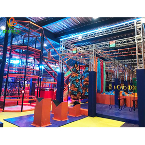 <span class=keywords><strong>Ninja</strong></span> <span class=keywords><strong>Warrior</strong></span> Kids Obstacles Course Équipement de terrain de jeu intérieur pour enfants à vendre - Product Image 1