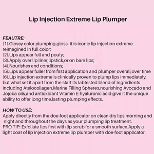 Magic Lip Maximizer Péptido Tratamiento labial Etiqueta privada Plumper Fuller Lip Volumizer - Product Image 2