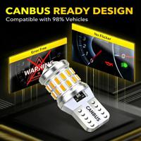 Ampoule LED T10 W5W 194 168 CANBUS sans erreur, 27 SMD 3014 Chip, 12V, sans polarité, pour éclairage intérieur, plafonnier, lecture, plaque d'immatriculation, feux de stationnement