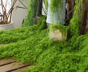 Musgo Verde Artificial al por Mayor para Decoración del Hogar, Oficina, Jardín, Fotografía, Plantas en Maceta, Pavimentación y Paisajismo - Product Image 4