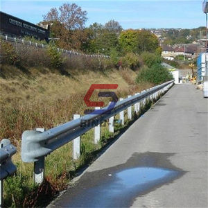 Barandilla de Seguridad Vial de Acero Galvanizado Tipo W, Barrera de Seguridad para Tráfico, Estándar de Exportación, para Ingeniería Vial - Product Image 4