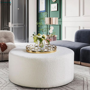 Pouf rond en tissu, repose-<span class=keywords><strong>pieds</strong></span>, <span class=keywords><strong>tabouret</strong></span> pour la maison, l'école, l'hôtel, meubles - Product Image 4