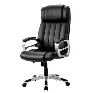 Kursi game bantalan PU ergonomis, kursi kantor gaya Nordik punggung tinggi