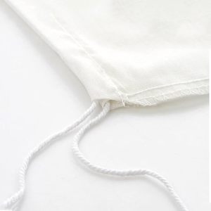 ถุงตาข่ายผ้าฝ้ายสำหรับทำซุป ถุงกรองอาหารแบบใช้ซ้ำได้สำหรับน้ำซุป สมุนไพร เครื่องเทศ และกรองชา - Product Image 5