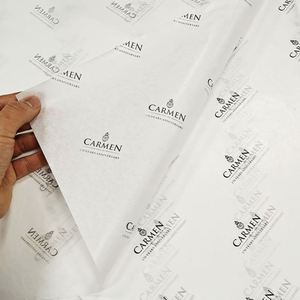 Free Sample High Quality Wholesale <b>White</b> Custom Tissue <b>Paper</b> Silk <b>Paper</b> With Your Own Logo <b>Wrapping</b> Tissue <b>Paper</b> - Product Image 1