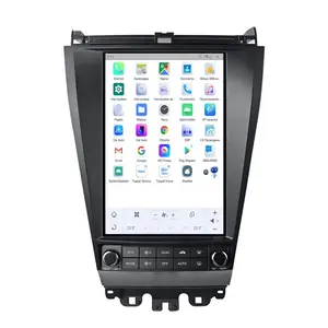 Roadnavi Tesla Stijl Android 11 Autoradio Voor Honda Accord 2004-2007 Auto Multimedia Speler Draadloze Carplay 4G