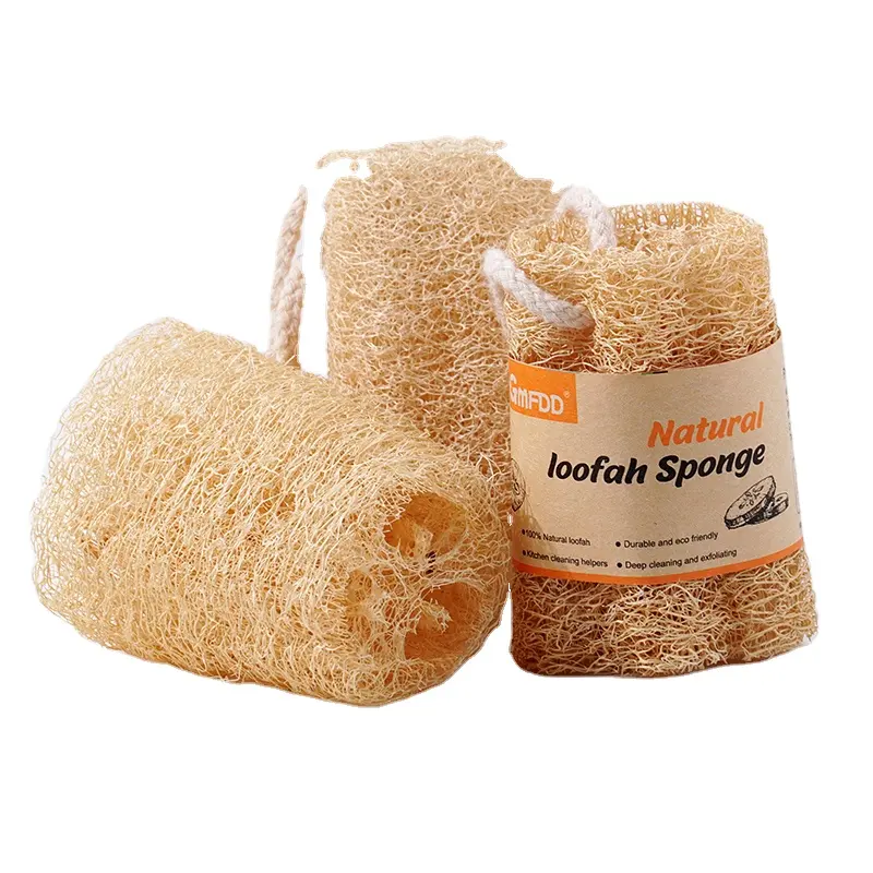 100 % natürliche organische Peeling-Scrub Lofa Loofa Luffa Loffa Loofah umweltfreundliche Peeling-Dusche für Badebürste 10 cm