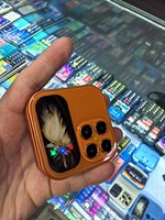 Nuevo Teléfono Móvil Plegable Estilo Naranja 17 Pro Mini Dual SIM con Radio FM, Reproductor de Música y Video, Conector de 3.5mm y Marcación Rápida a Bajo Precio