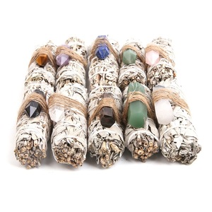 Vente en gros de haute qualité série de sauge pierre de guérison palo santo bâton de tache pour rendre l'<span class=keywords><strong>air</strong></span> propre - Product Image 6