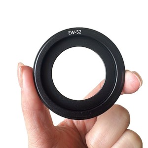 Pare-soleil pour objectif d'appareil photo numérique Canon RF <span class=keywords><strong>35mm</strong></span> F1.8 Macro IS <span class=keywords><strong>STM</strong></span>, modèle EW-52 - Product Image 4