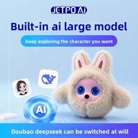 Robot de compagnie interactif de bureau KBao AI en mélange de coton - Poupée vocale intelligente pour enfants, jouet en peluche pour la croissance et l'accompagnement parent-enfant