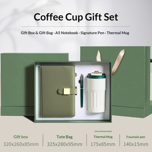 Coffret Cadeau Personnalisé Exclusif pour Employés : Carnet en PU, Stylo et Gobelet – Article Promotionnel d'<span class=keywords><strong>Entreprise</strong></span> Classique et <span class=keywords><strong>de</strong></span> Marque - Product Image 4