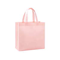 Sac de courses en tissu non tissé laminé résistant aux charges lourdes, imperméable, pour supermarché