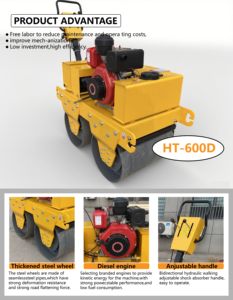 รถบดถนนแบบดรัมโรลเลอร์ยางมะตอย - Product Image 2