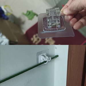 Rèm Phụ Kiện Không Có Khoan Dính Rèm Rod Chủ Sở Hữu Móc Rèm Rod Chủ Dính Hooks Cho Phòng Tắm - Product Image 5